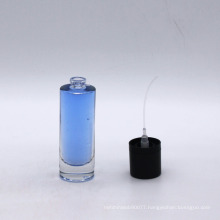 non-spill 50ml cylinder clear cosmetic mist spray perfume glass bottles for sale